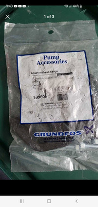 Grundfos Pump Accessories Adapter Thread Flange
