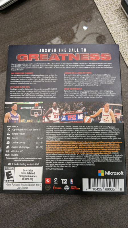 NBA 2K23 Championship Edition for Xbox X in Xbox Series X & S in Markham / York Region - Image 2