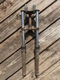 Vintage bicycle shock forks