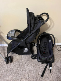 Stroller and car seat. Almost brand new