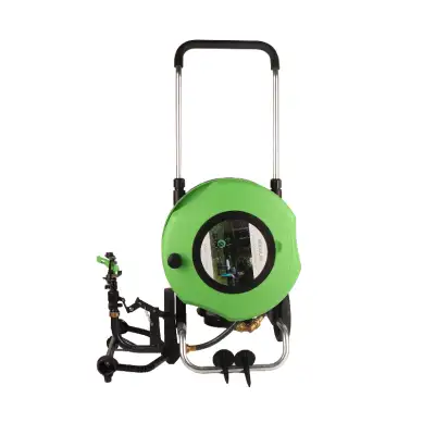 We currently have an overstock of approximately 174 sets of brand-new automatic irrigation hose reel...