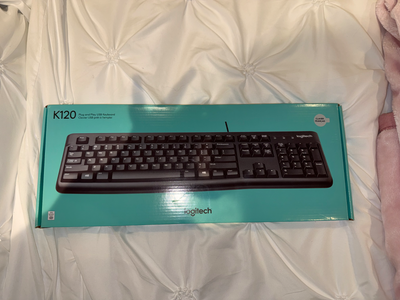 Logitech K120 Wired USB Keyboard, View more