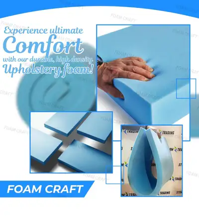 Blue 3-inch Thick High Density Gel-Infused Memory Foam, View more