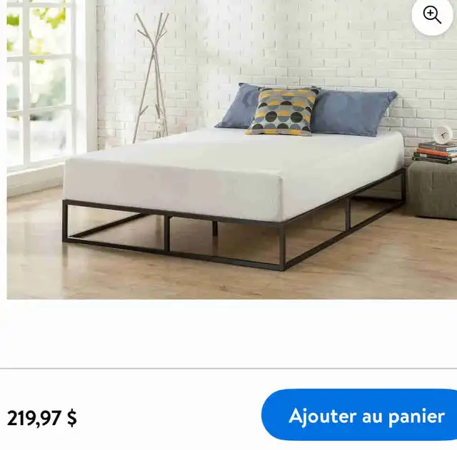 base de lit King et simple in Beds & Mattresses in City of Montréal - Image 2