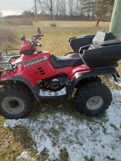 $ 3100 !! FIRM !! runs good winch works plastic good front and rear bush bars storage compartment ha...