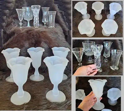 CRYSTAL VASES, GLASSWARE, View more
