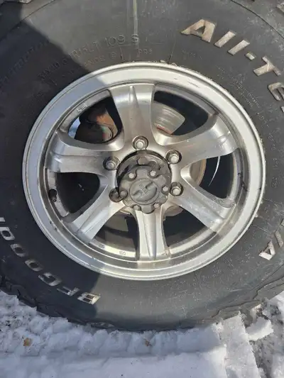 I have a set of 4 wheels ( WEDS ) 15" x 7" with a offset of +5. The center bore is 108mm. They came...