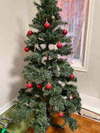 6FT Artificial Christmas Tree sale 1/3 price only $30