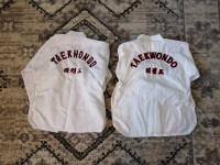 Taekwondo uniform and equipment