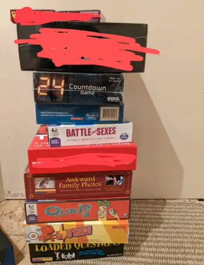 Various Board Games $5 and up