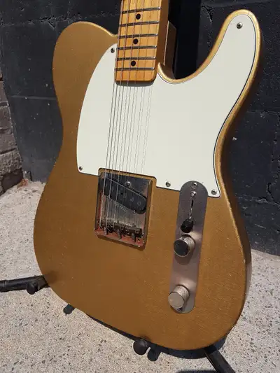 F/S Newly Build Vintage Gold Tele Esquire 2025, View more