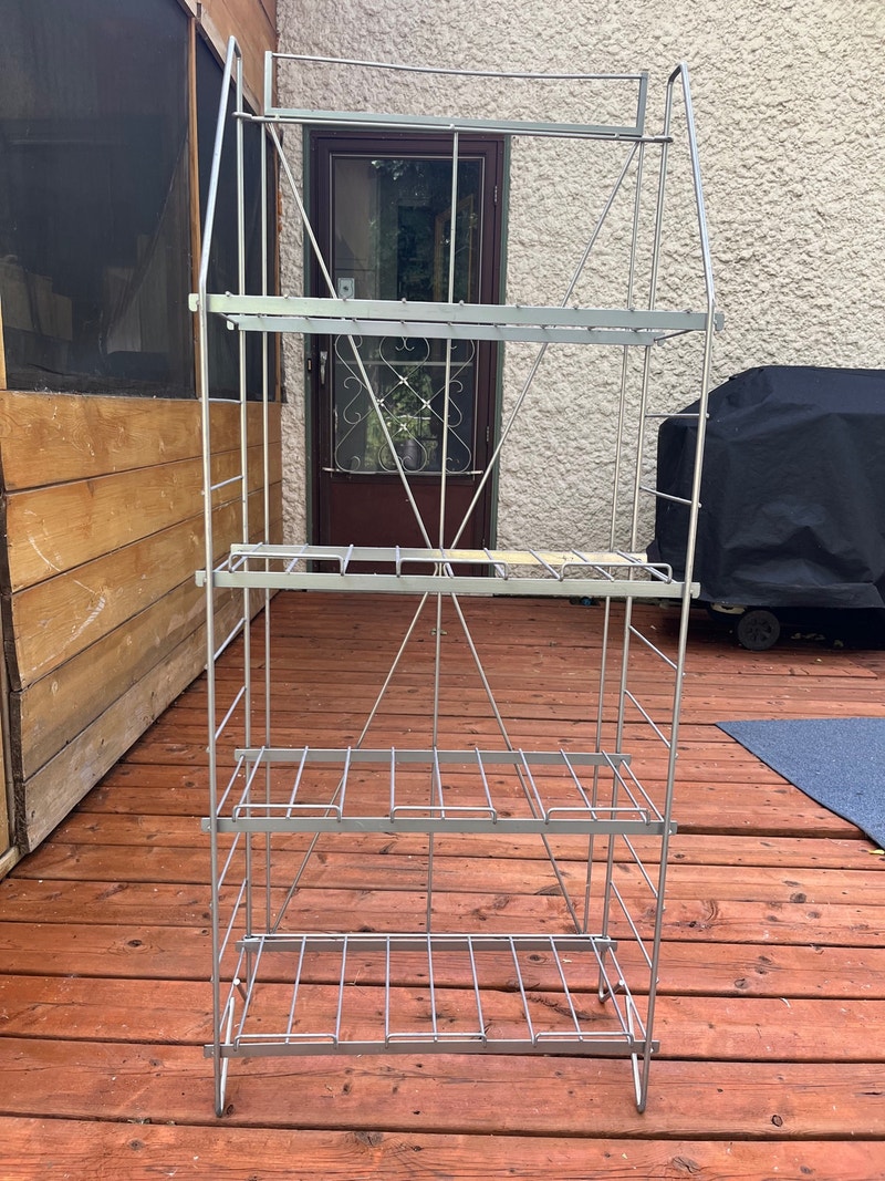 Board game/ book/ Chocolate bar display rack Industrial Shelving