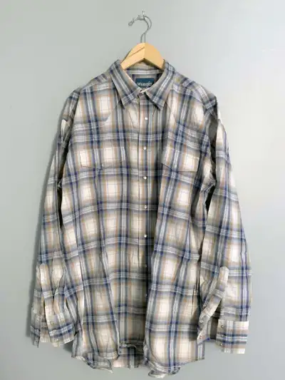Vintage Wrangler Western Shirt – Men’s XL – Excellent Condition, View more