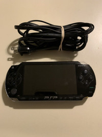 Sony PSP-1001 with Games on Memory Stick & Charger