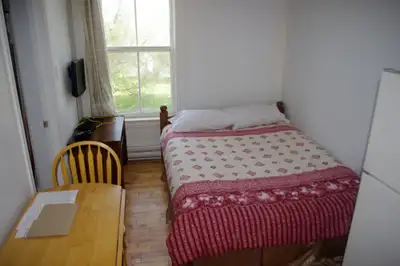 Furnished all inclusive bachelor apt. Small apt and it is upstairs. It is one room and a bathroom. H...