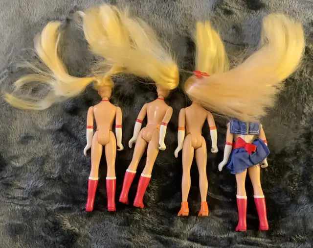 1995 Bandai Irwin Sailor Moon Dolls 6". Lot Of 4 Dolls. in Toys & Games in City of Montréal - Image 3