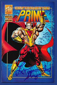 PRIME #1 (1993) SIGNED by Len Strazewski NM-MINT Coupon Intact
