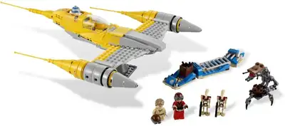LEGO Star Wars 7877 Naboo Starfighter 6 Minifigures 318 Pieces, View more