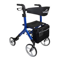 EURO-STYLE ROLLATOR VOYAGER BLUE (3244)