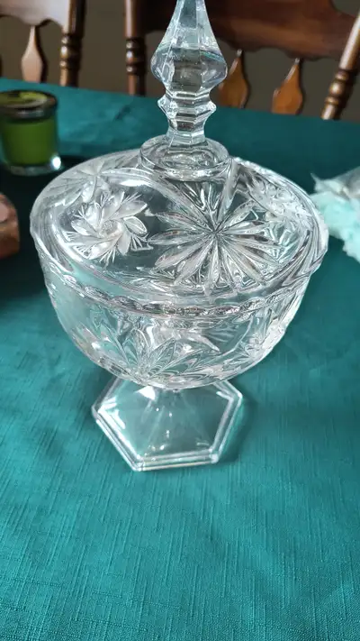 Crystal candy dish, View more