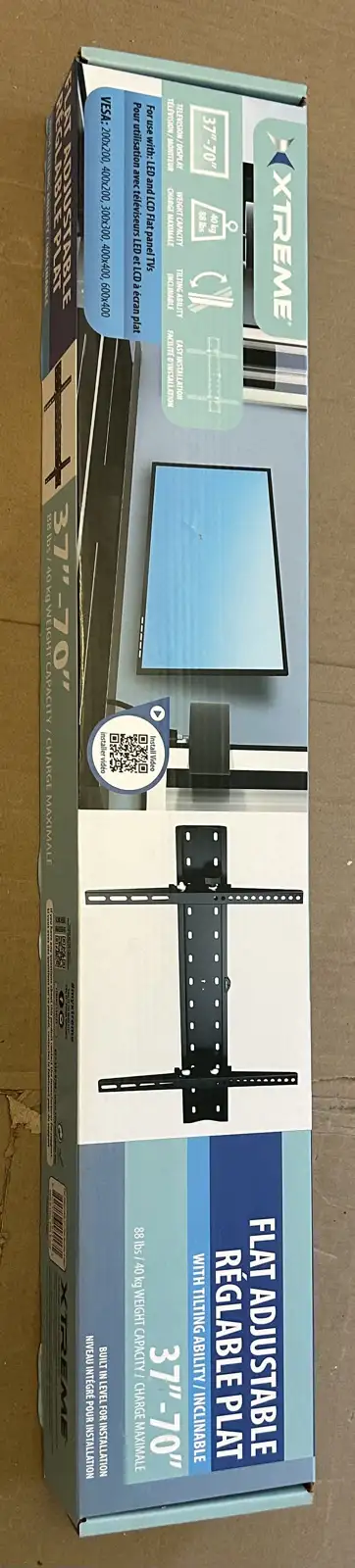 Xtreme Flat Adjustable TV Mount , View more