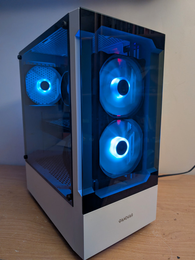 Gaming PC - Ryzen 5 2600x, GTX 1080, 16GB Ram, Win 11,  NVME SSD in Desktop Computers in Kitchener / Waterloo - Image 2