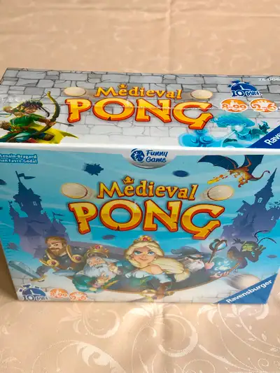 Brand new board game Medieval pong RAVENSBURGER French edition