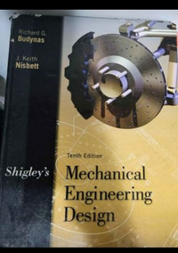 Mechanical Engineering Design textbook