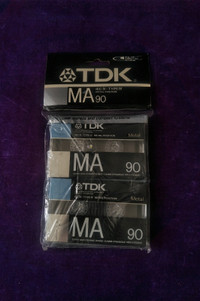 TDK MA 90 sealed 2 pack