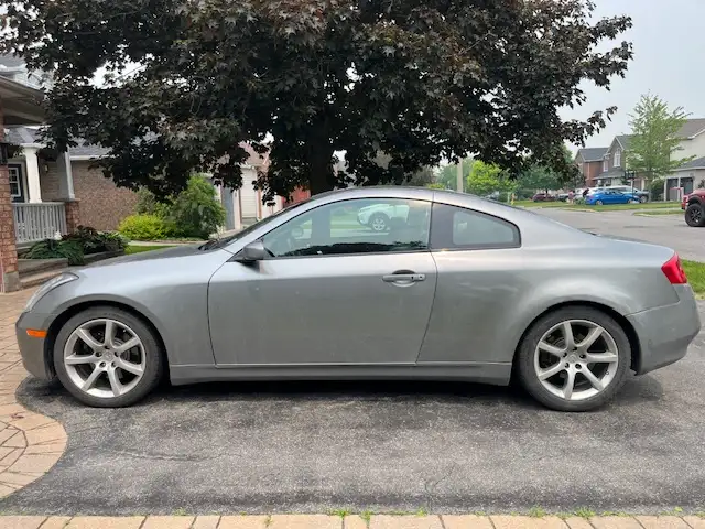 2006 Infiniti G35 2dr Auto Coupe with 4 winter tires on the rims63804761282049120