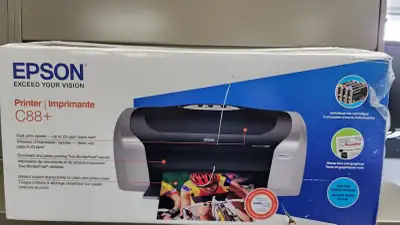 Epson Stylus C88+ Colour Inkjet Printer New , View more