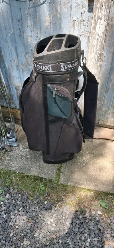 Sac pour batons de golf noir et vert, View more