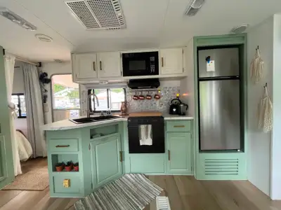 Completely transformed from top to bottom, this beautifully renovated trailer is anything but ordina...