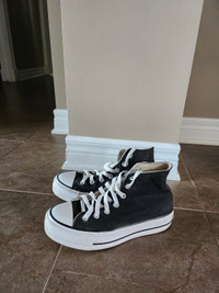 Converse hightop platform sole