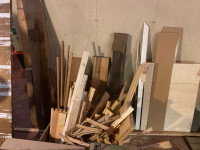 Wood, sheets, scrap wood