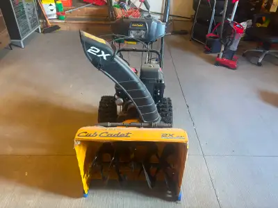 Cub Cadet 2X 24” Snowblower – Used One Winter – $600, View more