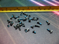 Lot of 42 HP Laptop miscellaneous screws