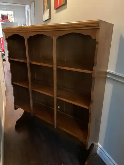Solid wood large bookcase , View more