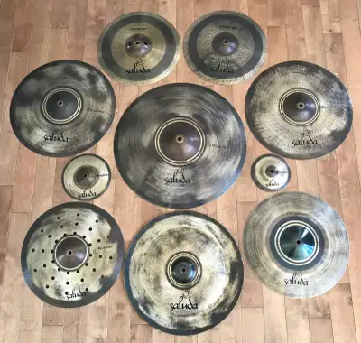 SALUDA DECADENCE B20 BRONZE CYMBALS  *PRICE DROP*, View more
