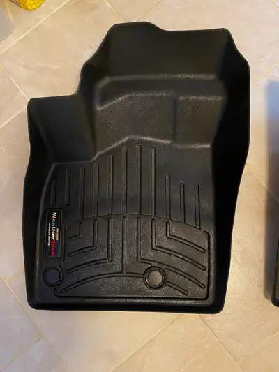 WeatherTech Floor Liner Mats - 1st row driver and passenger for sale for a 2021 Nissan Rogue offerin...