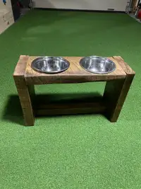 Wooden Pet Tray/Food Bowl