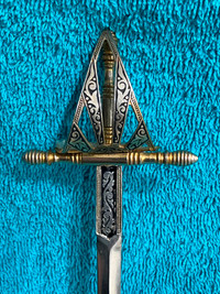 Vintage Spanish Sword Letter Opener – Ornate Hilt (+ more)