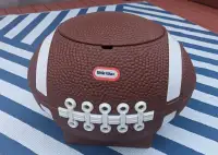 Bac à jouets en forme de ballon de football