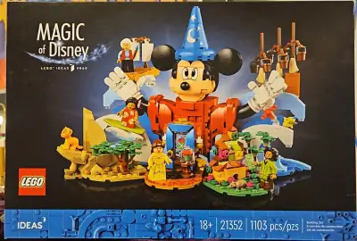 LEGO Idea Magic of Disney 21352 New Sealed MSRP $130, View more