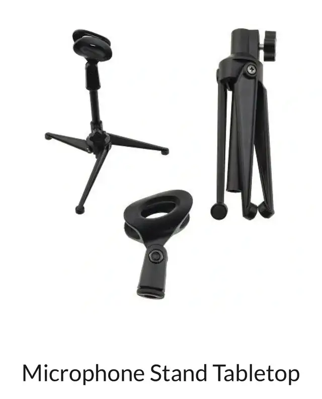 Microphone Stand Tabletop in Other in Markham / York Region - Image 2