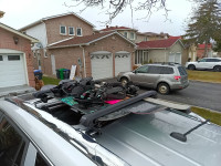 Ski Rack holding  5 pair skis or 4 snow boards and 1 pair ski