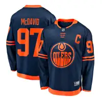 Men’s Edmonton Oilers Connor McDavid Fanatics Breakaway Jersey