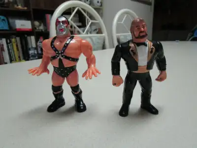 1990 WWE 4.5" wrestlers $20 for both, View more