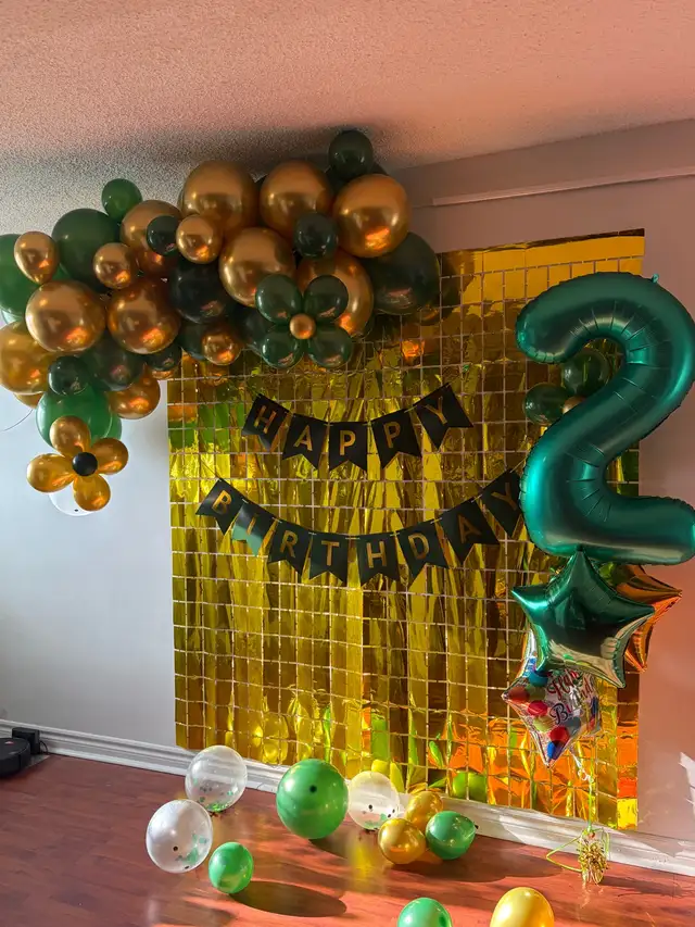 Balloon Garlands & Party Backdrops, baby Showers & Events