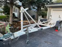 Dual axle sailboat trailer for sale